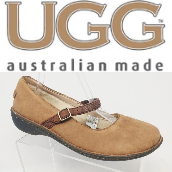 UGG | Shoes | Womens Ugg Australia Kandace Mary Janes Chestnut B | Poshmark